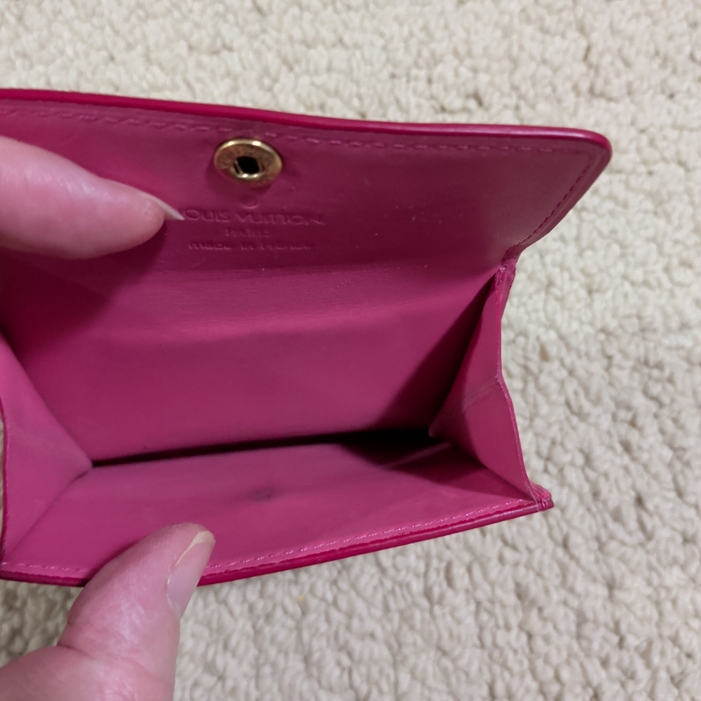 Louis Vuitton Vernis Pink Card Holder - Picture 5 of 15
